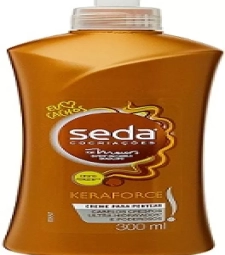 Imagem de capa de Creme Pent. Seda 12 X 300ml Keraforce Crespos