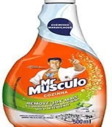 Imagem de capa de Desengordurante Mr Musculo Cozinha Limao 12 X 500ml Refil