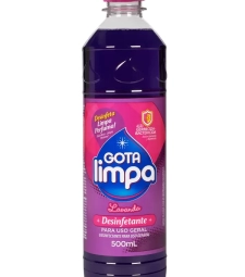 Imagem de capa de Desinfetante Gota Limpa 12 X 500ml Lavanda