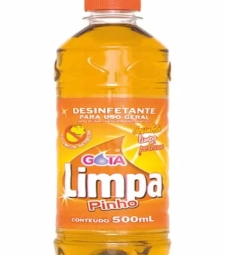 Imagem de capa de Desinfetante Gota Limpa 12 X 500ml Pinho