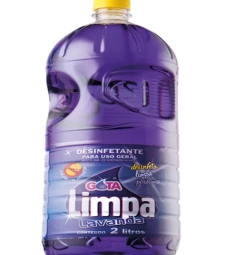 Imagem de capa de Desinfetante Gota Limpa 6 X 2l Lavanda