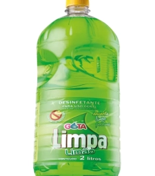 Imagem de capa de Desinfetante Gota Limpa 6 X 2l Limao