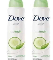 Imagem de capa de Desodorante Dove Aero Men 12 X 150ml Roman Go Fresh