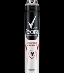 Imagem de capa de Desodorante Rexona Aero 12 X 150ml Anti Bact Men Invisible