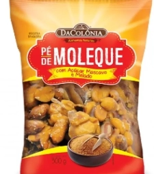 Imagem de capa de Doce Pe De Moleque Dacolonia 300g C/ Acucar Mascavo