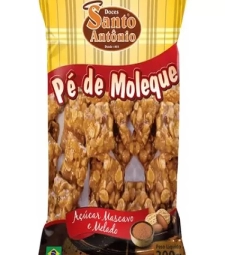 Imagem de capa de Doce Pe De Moleque Santo Antonio 15 X 300g Acucar Mascavo   