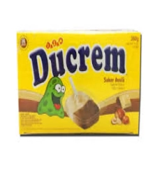 Imagem de capa de Ducrem 36 X 10g Chocolate Branco/preto C/avela