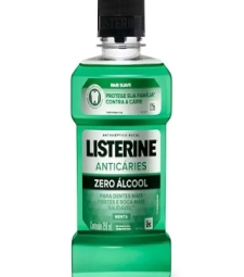 Imagem de capa de Enxaguante Listerine Anticaries 250ml Zero Alcool 