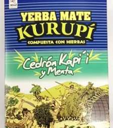 Imagem de capa de Erva Terere Kurupi 12 X 500g Menta E Capim Cidreira 