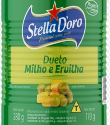 Imagem de capa de Ervilha/milho Stella D'oro 24 X 170g Dueto Lata