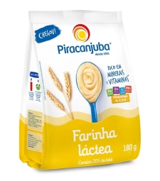 Imagem de capa de Farinha Lactea Piracanjuba 12 X 180g Pouch