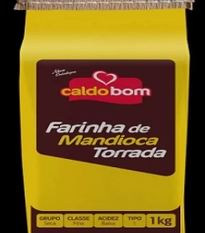 Imagem de capa de Farinha Mandioca Caldo Bom Torrada 12 X 1kg