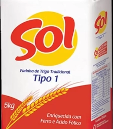 Imagem de capa de Farinha Trigo Sol 5 X 5kg