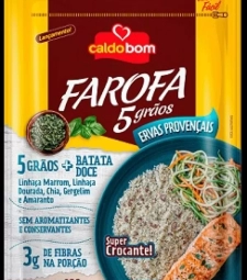 Imagem de capa de Farofa 5 Graos Caldo Bom 12 X 200gr Ervas Provencais