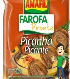 Imagem de capa de Farofa Amafil 10 X 250g Picanha Picante