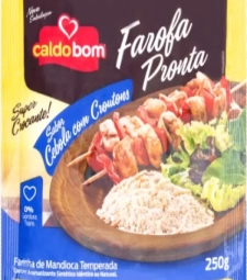 Imagem de capa de Farofa Crocante Caldo Bom 24 X 250g Cebola C/ Croutons