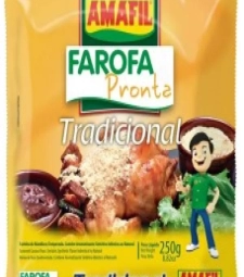 Imagem de capa de Farofa Mandioca Amafil 10 X 250g Tadicional