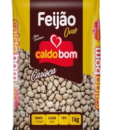 Imagem de capa de Feijao Caldo Bom 30 X 1kg Carioca Ouro 