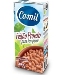 Imagem de capa de Feijao Carioca Pronto Camil 18 X 490g Tp