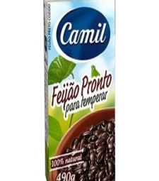 Imagem de capa de Feijao Preto Pronto Camil 18 X 490g Tp