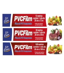 Imagem de capa de Filme Pvc Life Clean 28 Cm X 15 Mts 25 Unid.