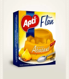 Imagem de capa de Flan Apti 12 X 60g Abacaxi