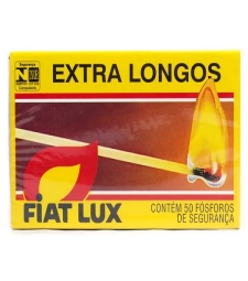 Imagem de capa de Fosforos Fiat Lux Extra Longo 24 X 50 Unid.