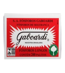 Imagem de capa de Fosforos Gaboardi 20 X 200unid. Longo