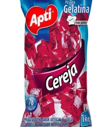 Imagem de capa de Gelatina Apti 12 X 1kg Cereja 