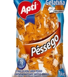 Imagem de capa de Gelatina Apti 12 X 1kg Pessego