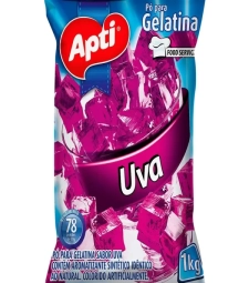 Imagem de capa de Gelatina Apti 12 X 1kg Uva