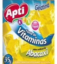 Imagem de capa de Gelatina Apti 36 X 35g Abacaxi