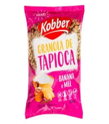 Imagem de capa de Granola De Tapioca Kobber 12 X 600g Banana Mel