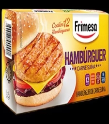 Imagem de capa de Hamburguer Suino Frimesa 12 X 12 Unid. 