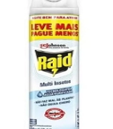 Imagem de capa de Inseticida Raid Aerosol 12 X 420ml Agua Purificada