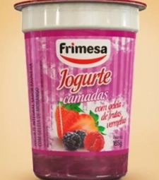 Imagem de capa de Iogurte Bicamadas Frimesa Copo 12 X 165g Frutas Vermelhas