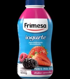 Imagem de capa de Iogurte Frimesa Garrafa 6 X 850g Frutas Vermelhas