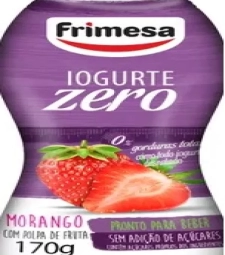 Imagem de capa de Iogurte Zero Frimesa Garrafa 12 X 170gr Morango