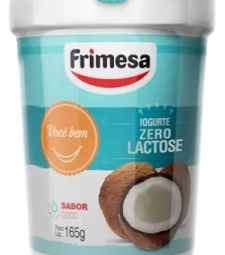 Imagem de capa de Iogurte Zero Lactose Frimesa Copo 12 X 165gr Coco