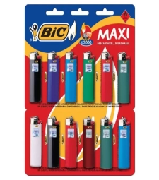 Imagem de capa de Isqueiro Bic Maxi 12 X 1 Unid.