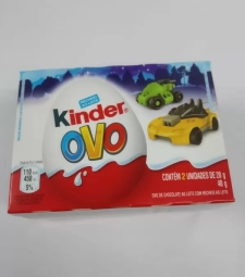 Imagem de capa de Kinder Ovo T2 40gr Recheio Ao Leite Menino