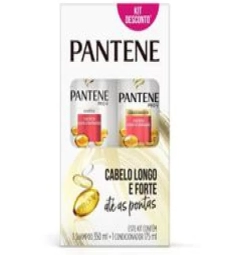 Imagem de capa de Kit Pantene Shampoo 350ml + Condicionador 175ml Cachos Hi