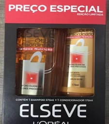 Imagem de capa de Kit Shampoo + Cond Elseve 375ml Oleo Extraordinario