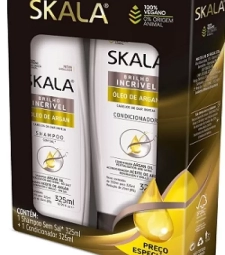 Imagem de capa de Kit Shampoo + Condicionador Skala 325ml Oleo De Argan