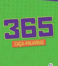 Imagem de capa de Livro 365 CaÇa-palavras Verde