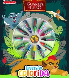 Imagem de capa de Livro Diversao Colorida A Guarda Do Leao