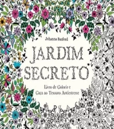 Imagem de capa de Livro Livro De Colorir Jardim Secreto