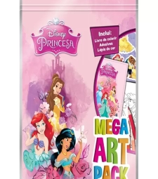 Imagem de capa de Livro Mega Art Pack Princesas