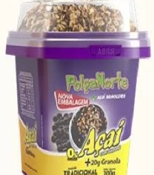 Imagem de capa de M. Acai Polpa Norte 220g Guarana C/granola