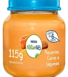 Imagem de capa de M. Alim. Infantil Nestle 115g Baby Car/leg